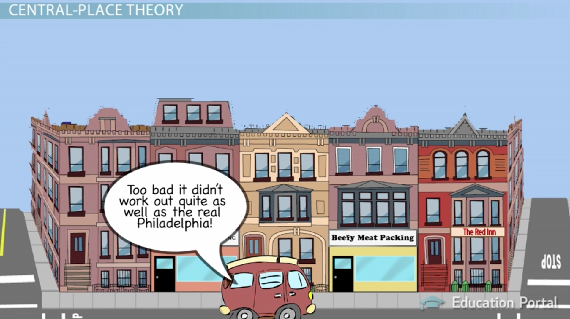 Service Distribution Central Place Theory Market Area Analysis Video Lesson Transcript 