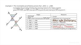 How Parallel Line Proofs High School Geometry Common Core G.CO.C.9