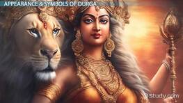 The Hindu Goddess Durga | Meaning, Story & Symbol - Video | Study.com