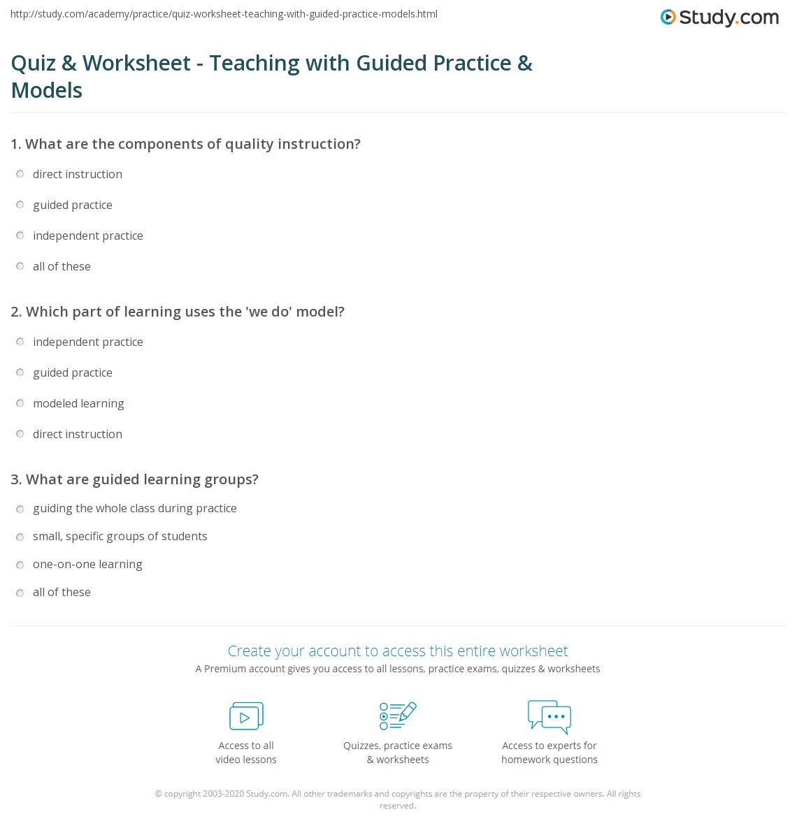 Guided Practice Answers
