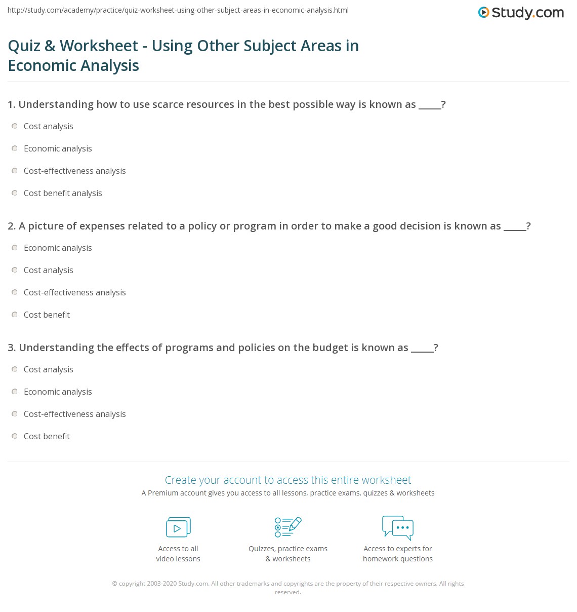 Image 14 for Goods And Services Worksheet