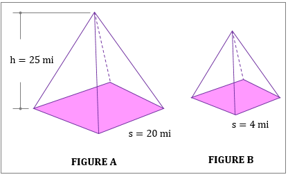 Finding the Scale Factor for Area Given a 3D Figure & a New Side Length ...