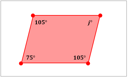 Finding the Missing Angle Measure of a Quadrilateral Practice ...