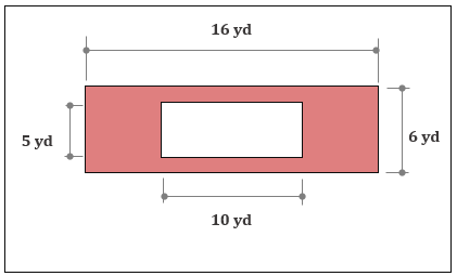 Finding the Area Between Two Rectangles Practice | Geometry Practice ...
