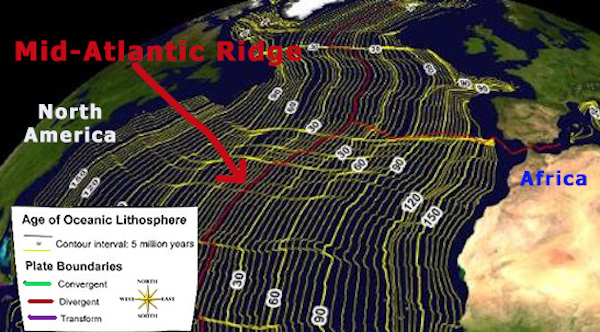Interpreting Data to Determine the Age of the Seafloor at Ridges ...