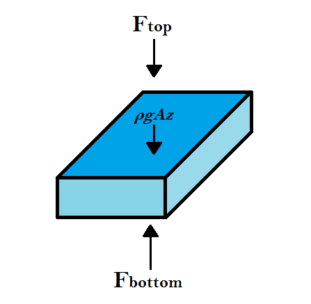 Drawing a Free Body Diagram for an Infinitesimal Layer of Fluid at ...