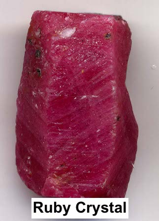 Crystal Ruby Contained In Analyzing the Origin of Life through Geological Evidence, Chemical ...