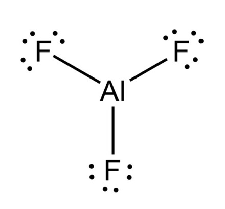 How Many Total Valence Electrons Does The Compound Alf3 Have Study Com