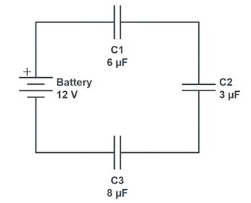 Capacitors In Series Parallel Formula Examples Lesson Study