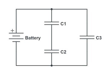Capacitors In Series Parallel Formula Examples Lesson Study