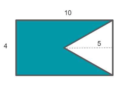 Finding Area Involving Rectangles and Triangles Practice | Geometry ...