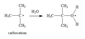 Draw the SN1 mechanism for 2-chloro-2-methylpropane in the presence of ...