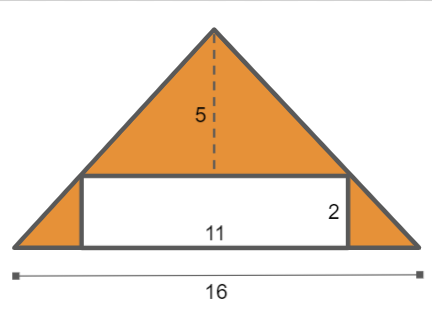 Finding Area Involving Rectangles and Triangles Practice | Geometry ...