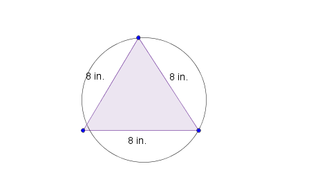 Constructing a Circle Circumscribed About a Triangle Practice ...