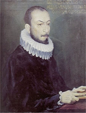 Painting of Carlo Gesualdo.