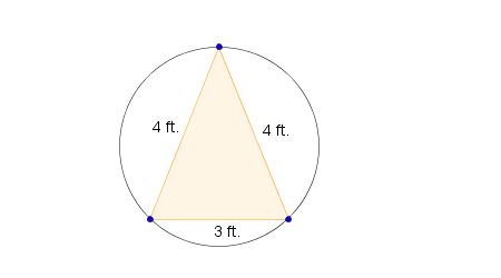 Constructing a Circle Circumscribed About a Triangle Practice ...