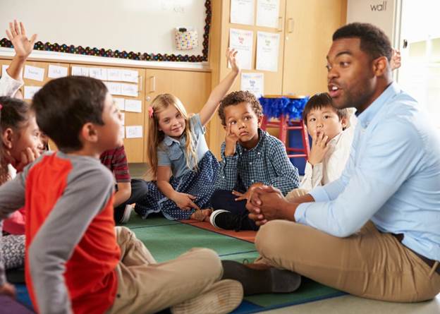 Elementary school circle time