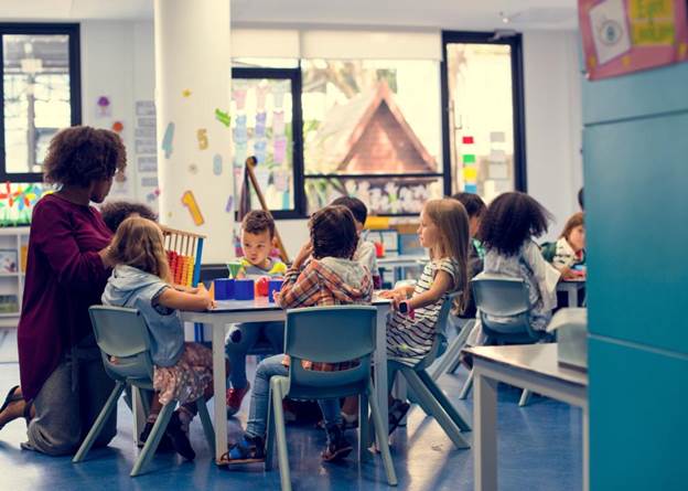student engagement in elementary school class