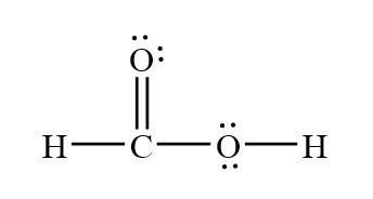 Draw The Lewis Dot Structure For The Covalent Molecule Hcooh Adding Formal Charges Where Necessary Study Com