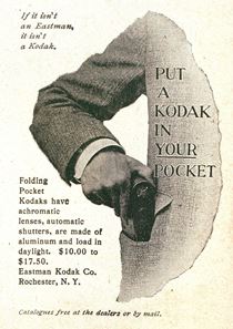 N° 1 CONE Pocket Kodak EASTMAN DRY PLATE & FILM CO Rochester