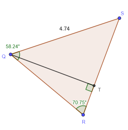 Identifying Altitudes of Triangles Given a Diagram & Some Angle ...