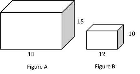 Finding the Scale Factor for Edge Lengths Given a 3D Figure & a New ...