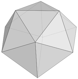 An icosahedron