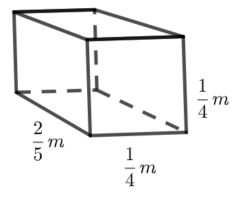 Finding the Volume of a Rectangular Prism with Fractional Edge Lengths ...