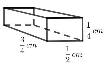 Finding the Volume of a Rectangular Prism with Fractional Edge Lengths ...