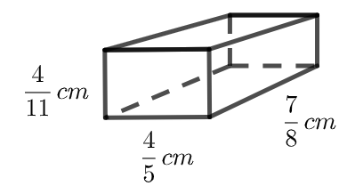 Finding the Volume of a Rectangular Prism with Fractional Edge Lengths ...