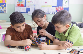 Elementary students celebrate STEM Day