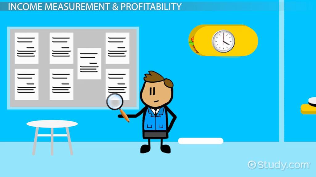 Comparing Income Measurement & Profitability - Lesson | Study.com