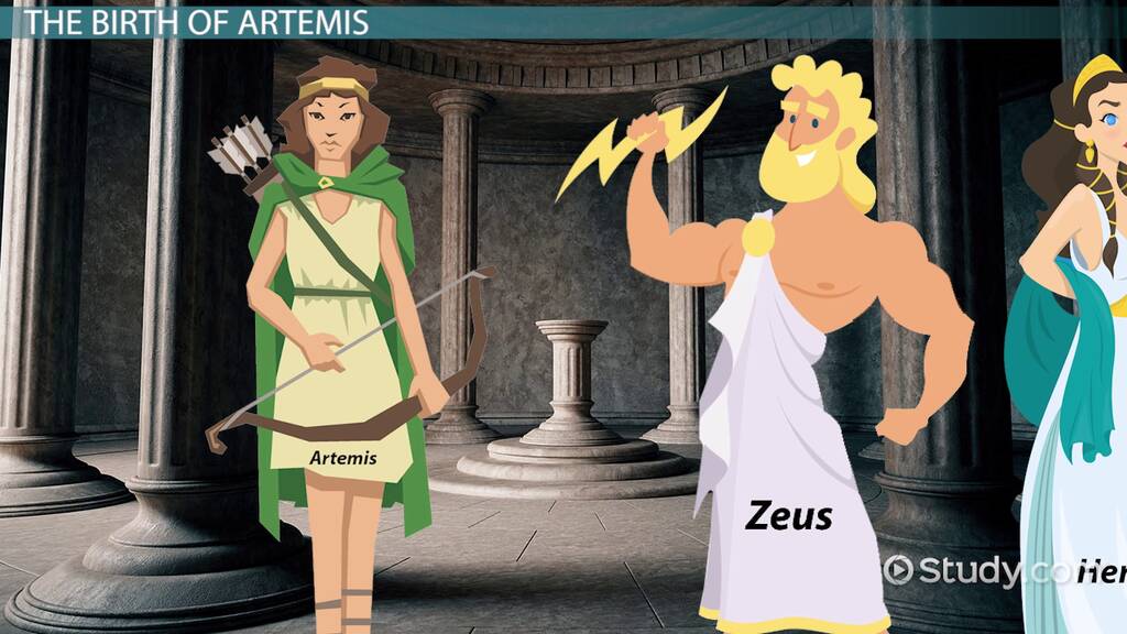 Artemis Greek Mythology Family Tree