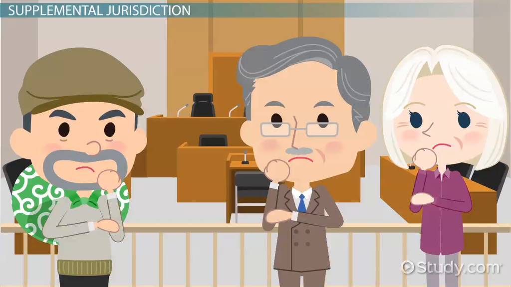 Supplemental Jurisdiction Overview, Exceptions & Examples Lesson