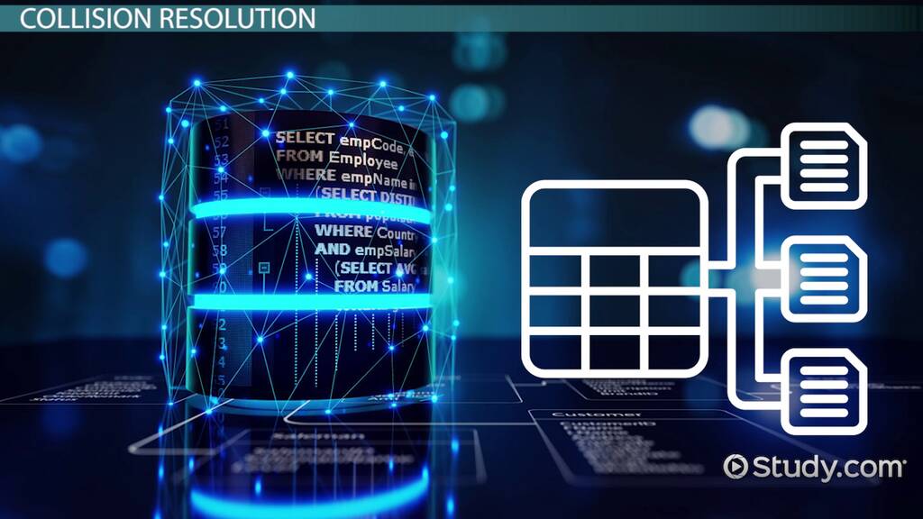 Hash Table in Data Structure | Definition, Applications & Example - Lesson | Study.com