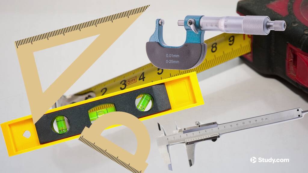 Measuring Tools Techniques - Lesson | Study.com