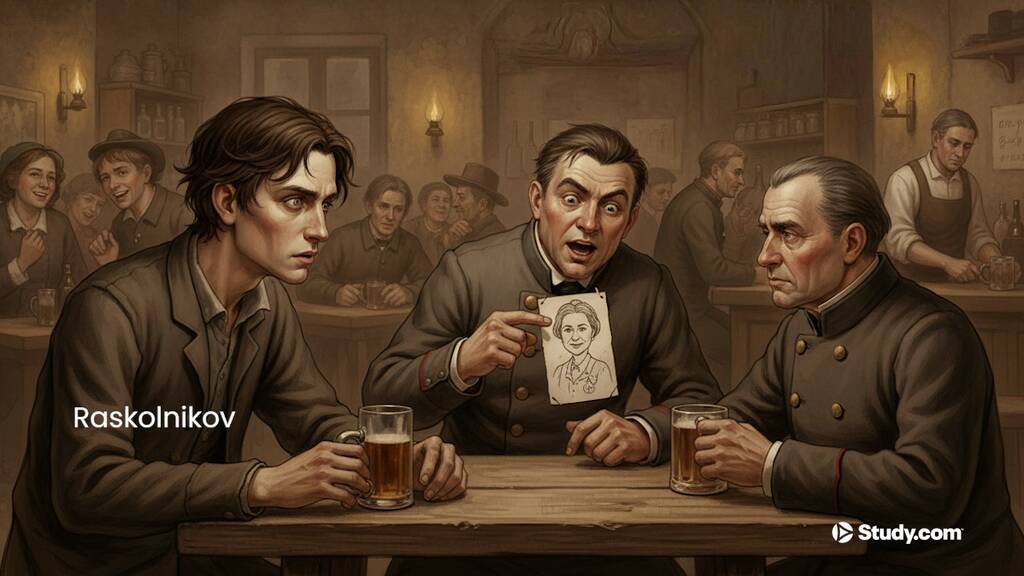 Raskolnikov's Crime in Crime & Punishment by Fyodor Dostoevsky - Lesson ...