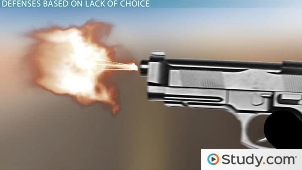 Types of Defense Against a Criminal Charge - Lesson | Study.com