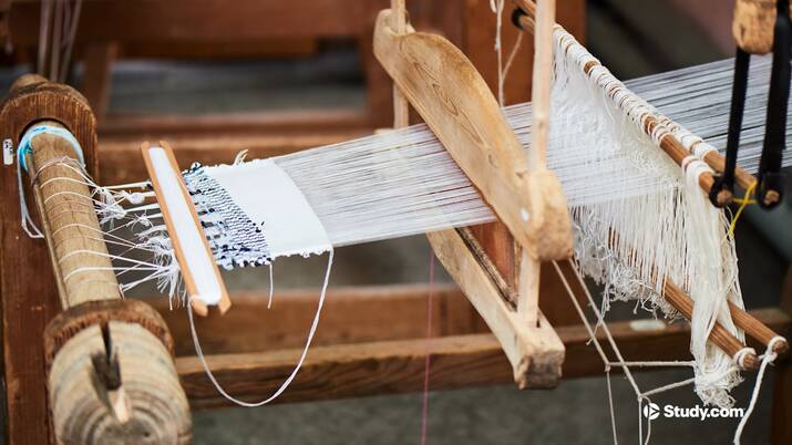 Woven Fabric Definition, History & Types - Lesson | Study.com