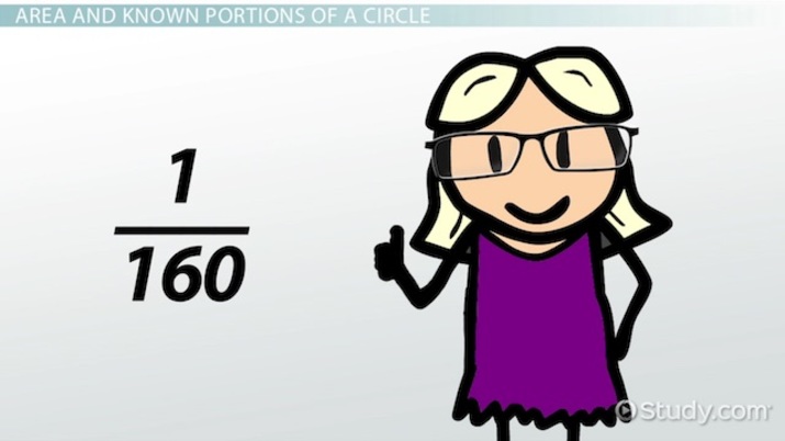 Area of a Sector | Formula & Examples - Lesson | Study.com