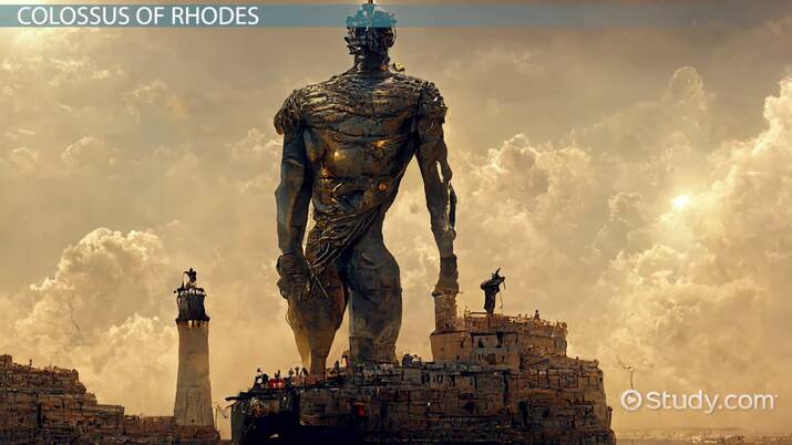 Colossus Of Rhodes Greek Wonder Of The Ancient World Greece High