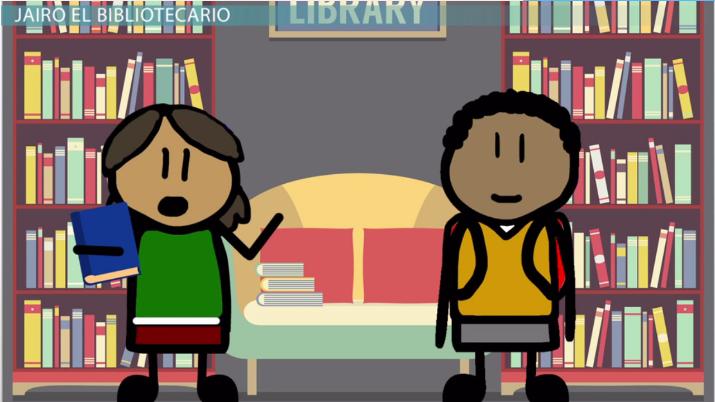 Practice Activity: Listen to a Conversation with a Librarian in Spanish - Lesson | Study.com
