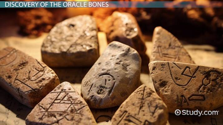 ジャンデリアン　トレイ　Shells, circa 1755 Oracle Bones in China | Definition, History & Script - Lesson
